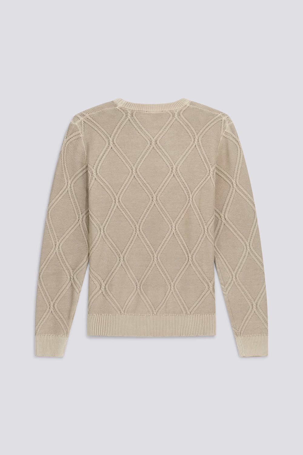 JOAQUIN ROUND 4846 - Men's Regular Fit Beige Sweater - secondary image