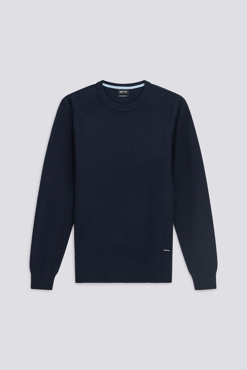 PHILIP ROUND 4706 - Men's regular fit blue sweater - secondary image