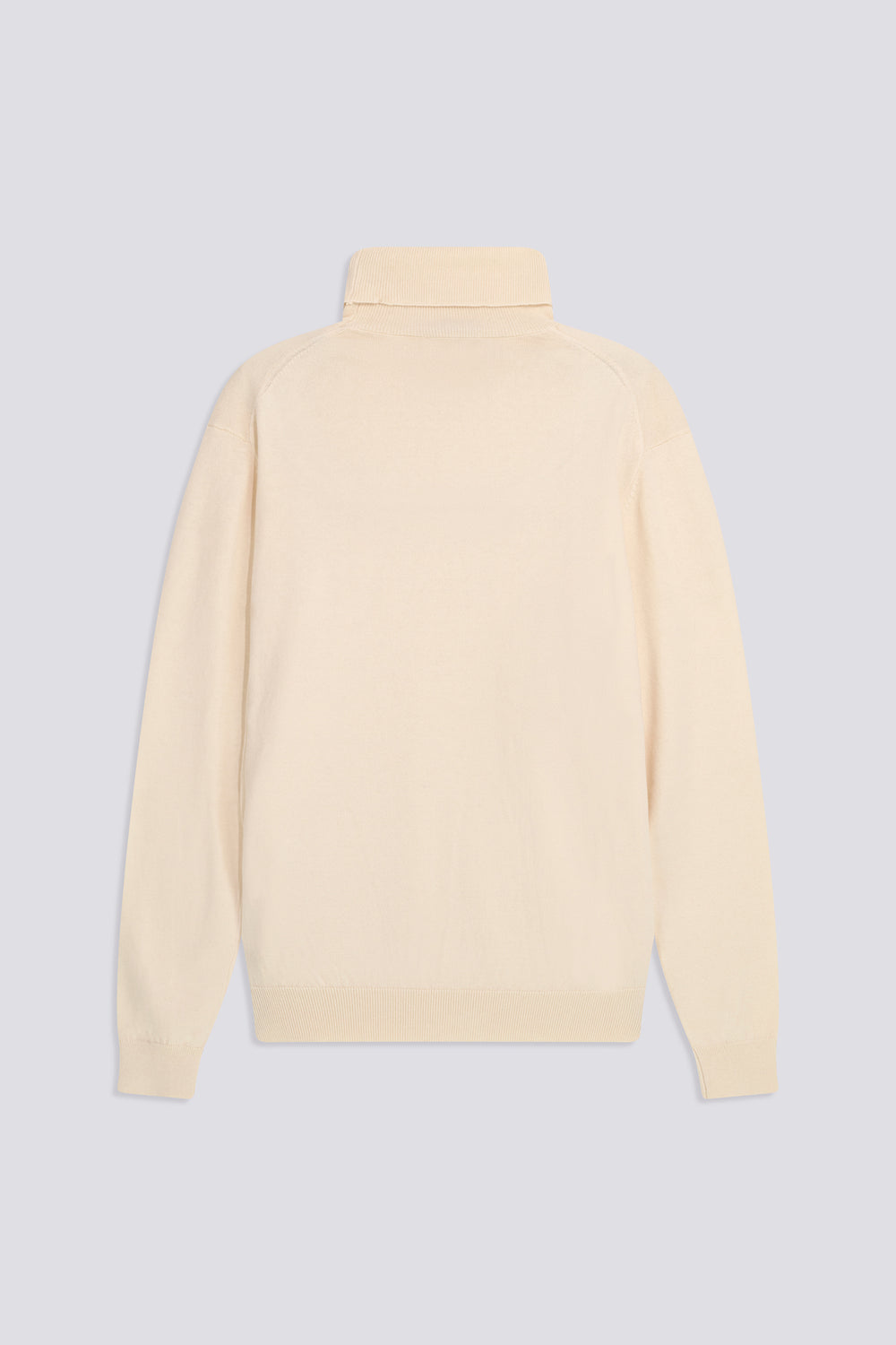 ARLO T.NECK 1298 - Men's white slim fit shirt - secondary image