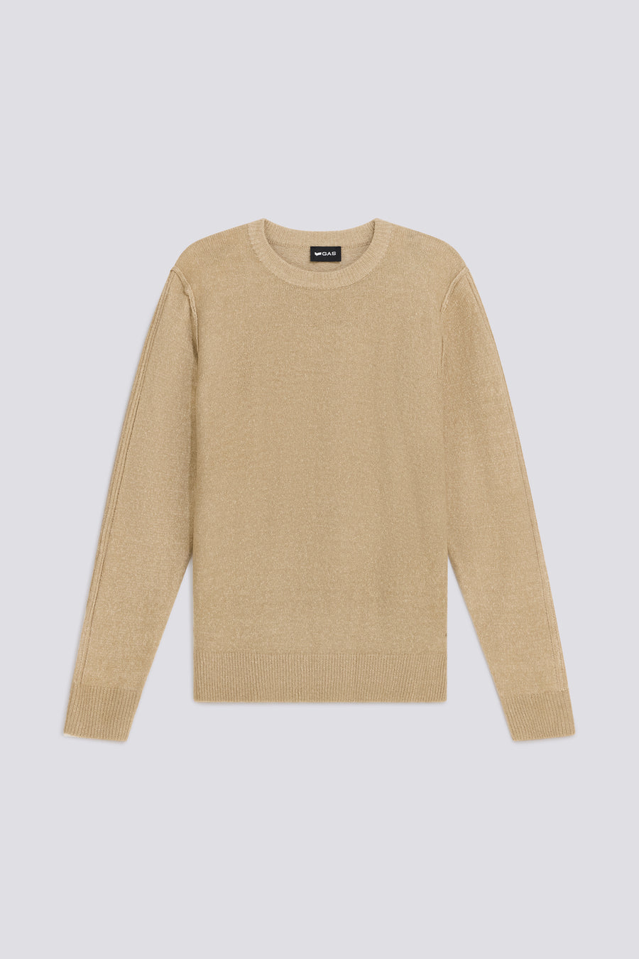 AMARI CREW W. 4846 - Men's Regular Fit Sweater beige - main image