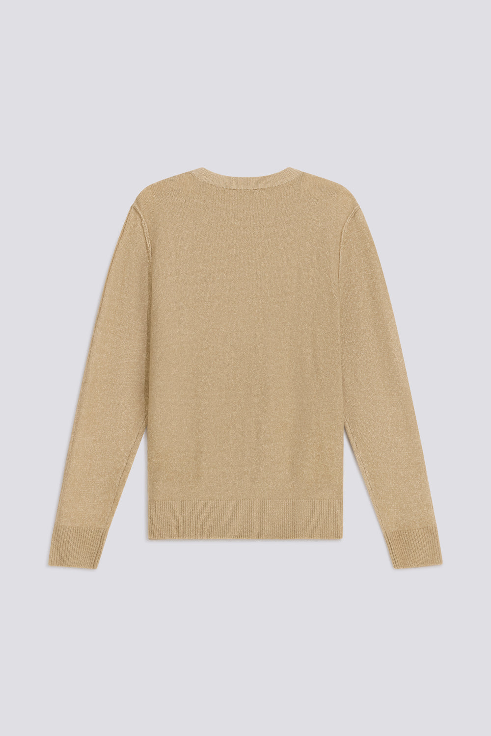 AMARI CREW W. 4846 - Men's Regular Fit Sweater beige - secondary image