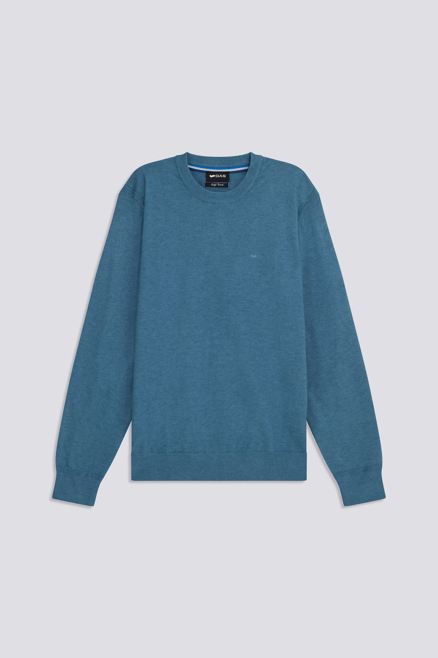 AKIO W 4709 - Men's Slim Fit Sweater Light Blue - main image