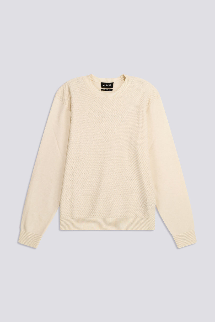 TIMO CREW 1298 - Men's White Regular Fit Sweater - main image