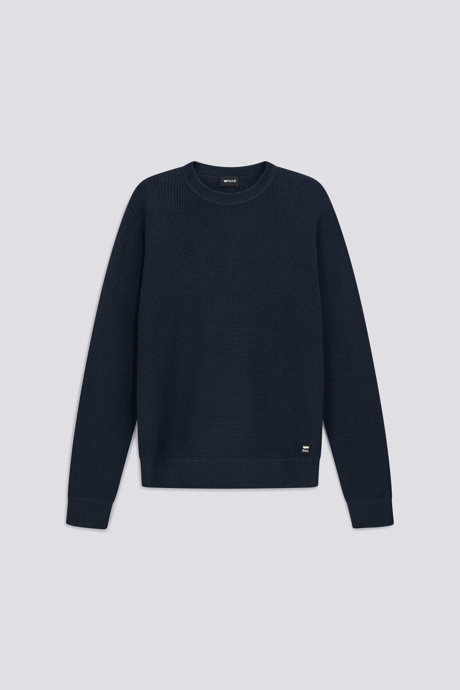 DONDER ROUND 4706 - Men's regular fit blue sweater - main image