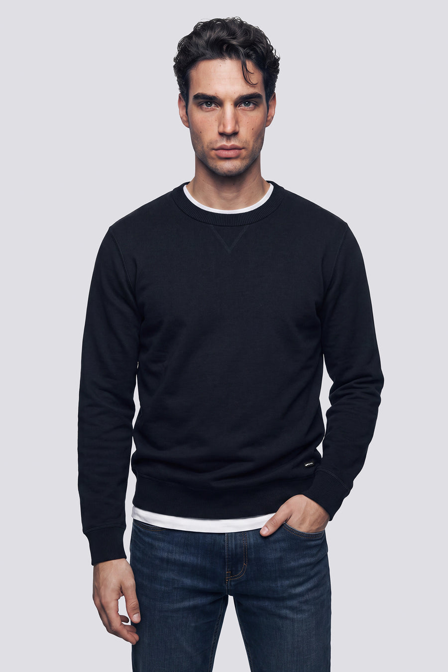 THORN ROUND 0200 - Herren-Strickpullover Regular Fit - main image