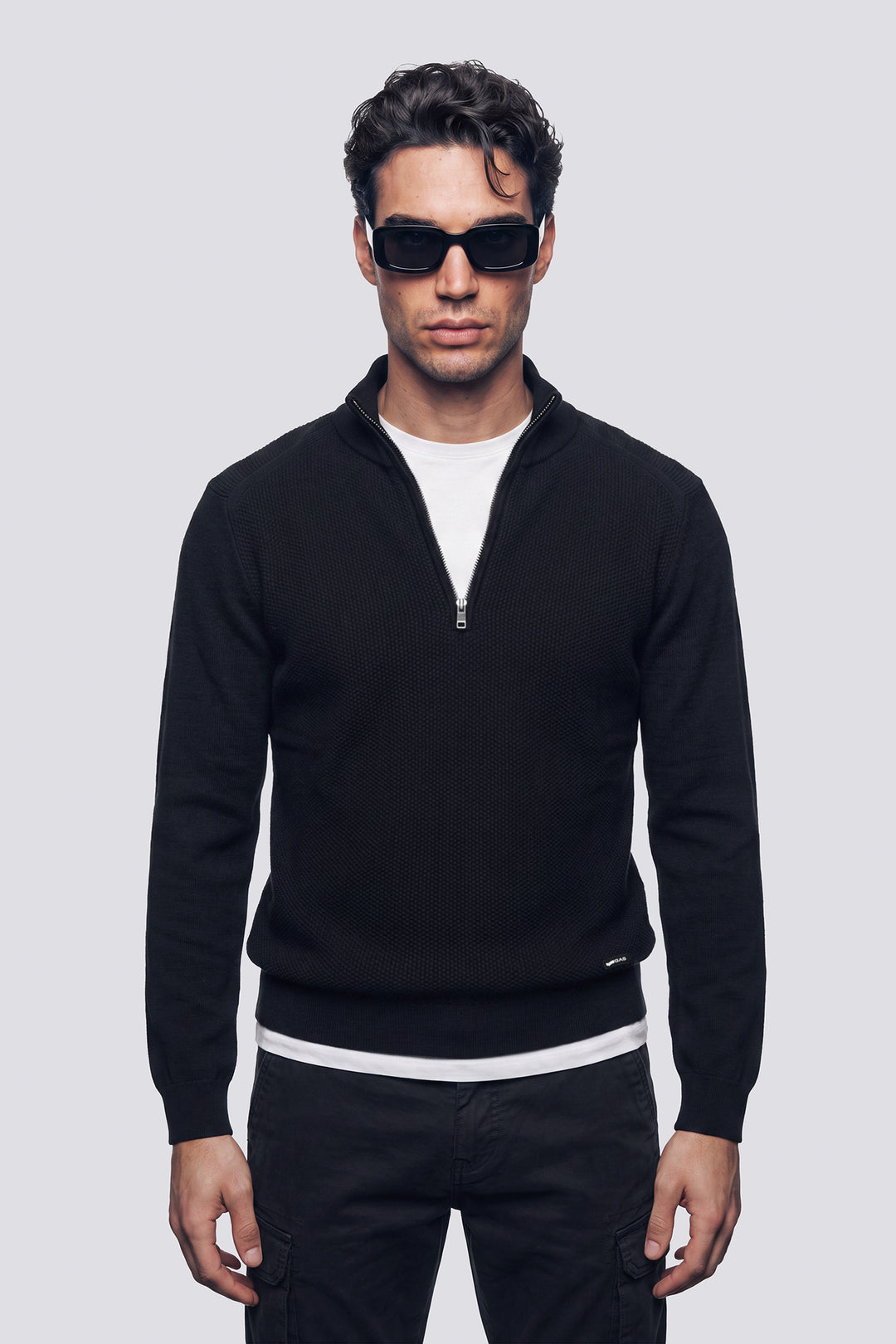 RHOBIN  HALF ZIP 0200