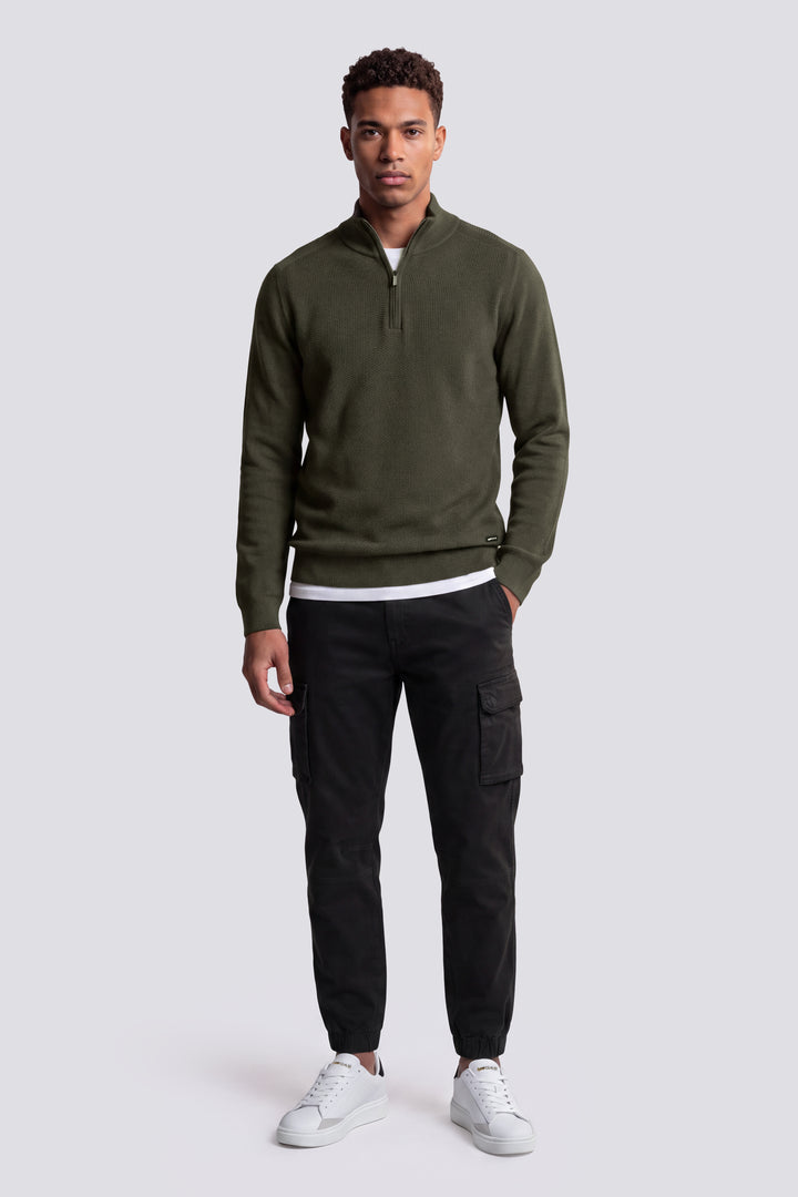 RHOBIN  HALF ZIP 3653