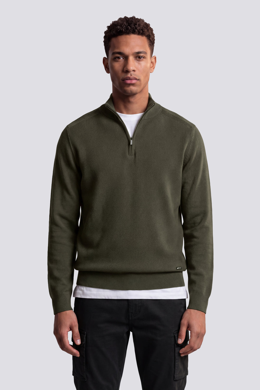 RHOBIN  HALF ZIP 3653