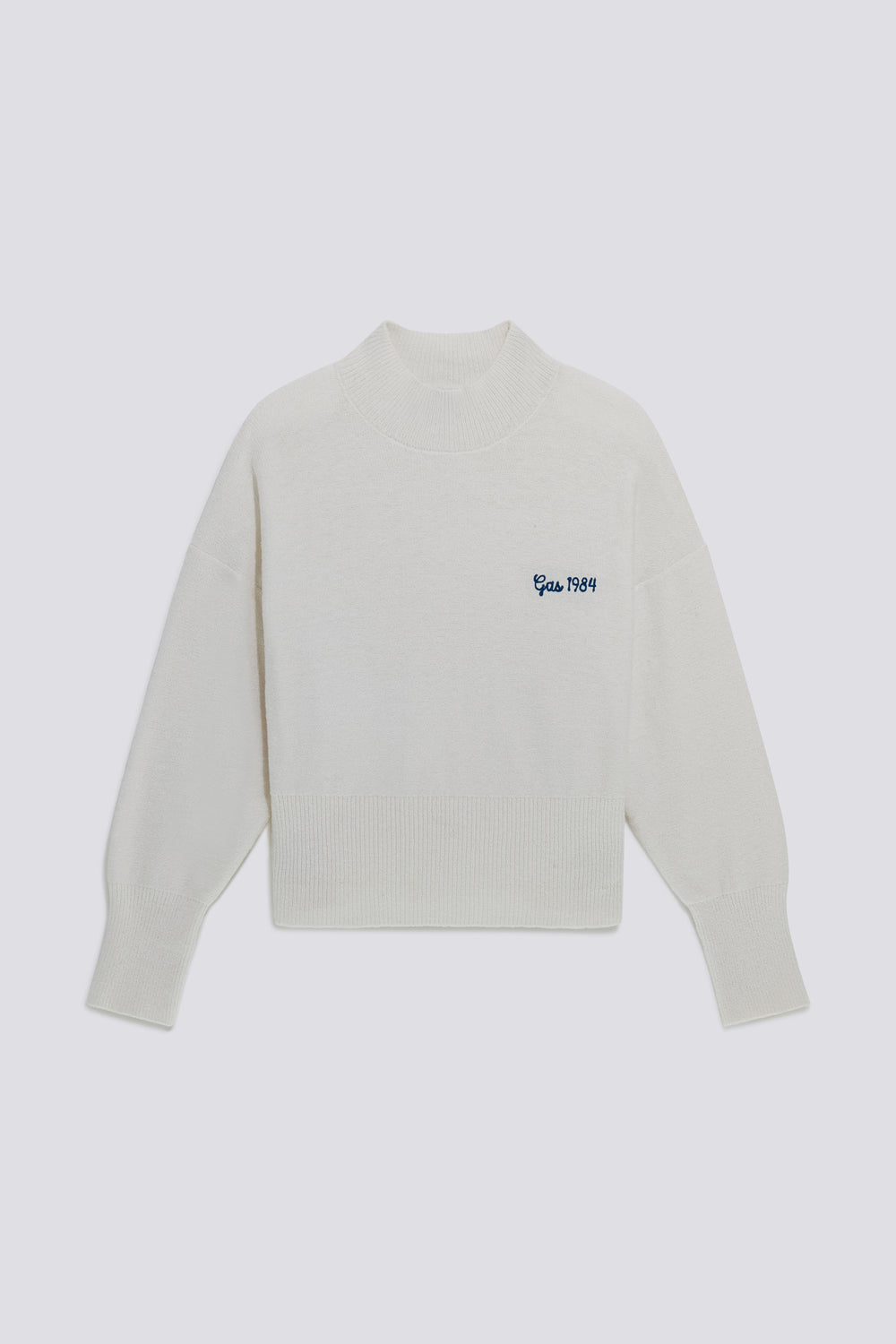 LEONOR 1029 - Oversize white women's sweater - secondary image