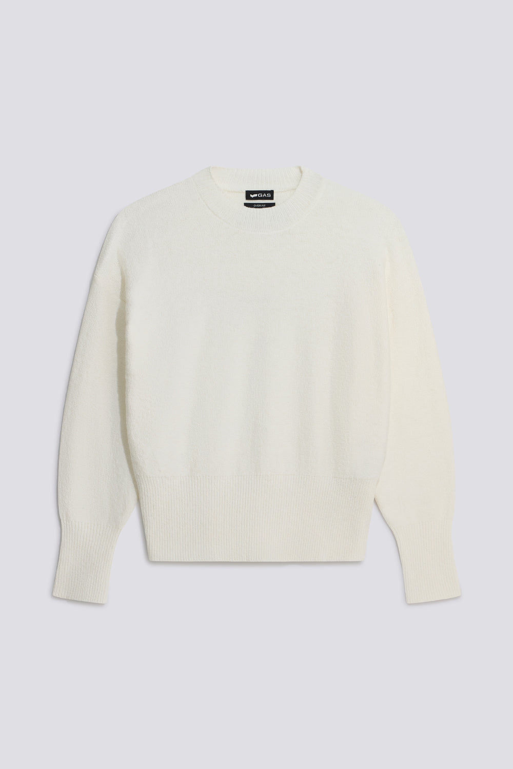 LEONOR ROUND 1029 - Women's Oversized White Sweater - secondary image
