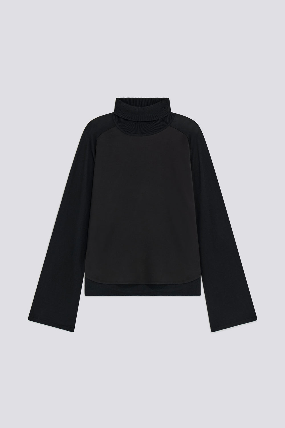 JULI UP 0200 - Men's regular fit black sweater - secondary image
