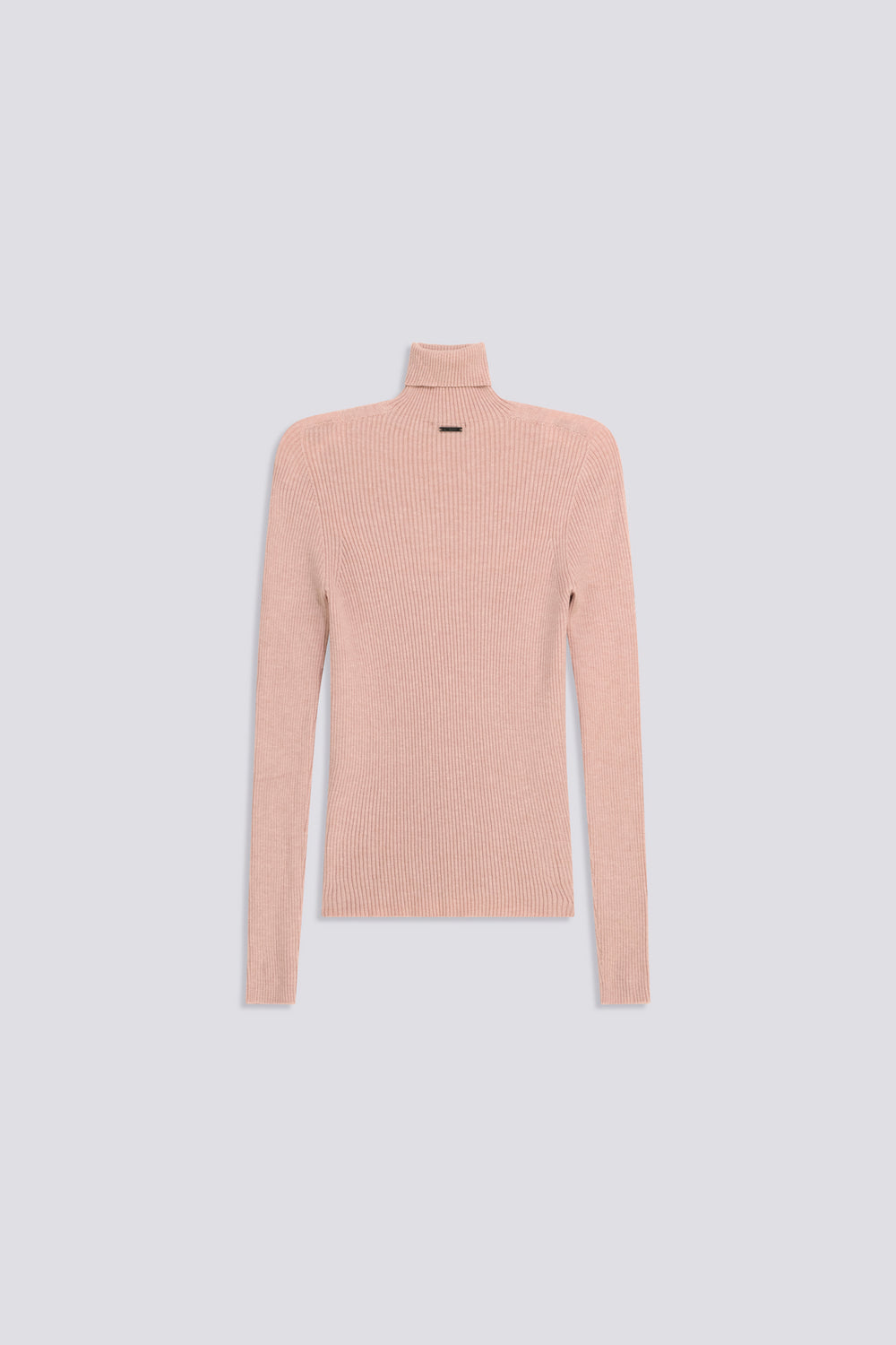LUNA T NECK 3877 - Women's Slim Fit Pink Sweater - secondary image