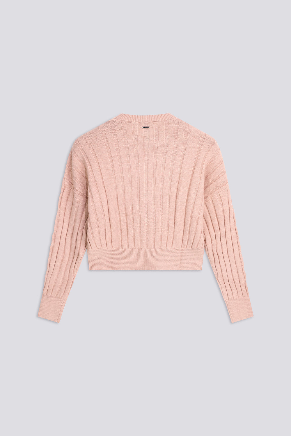 SOLE BRAID 3877 - Women's Regular Fit Pink Sweater - secondary image