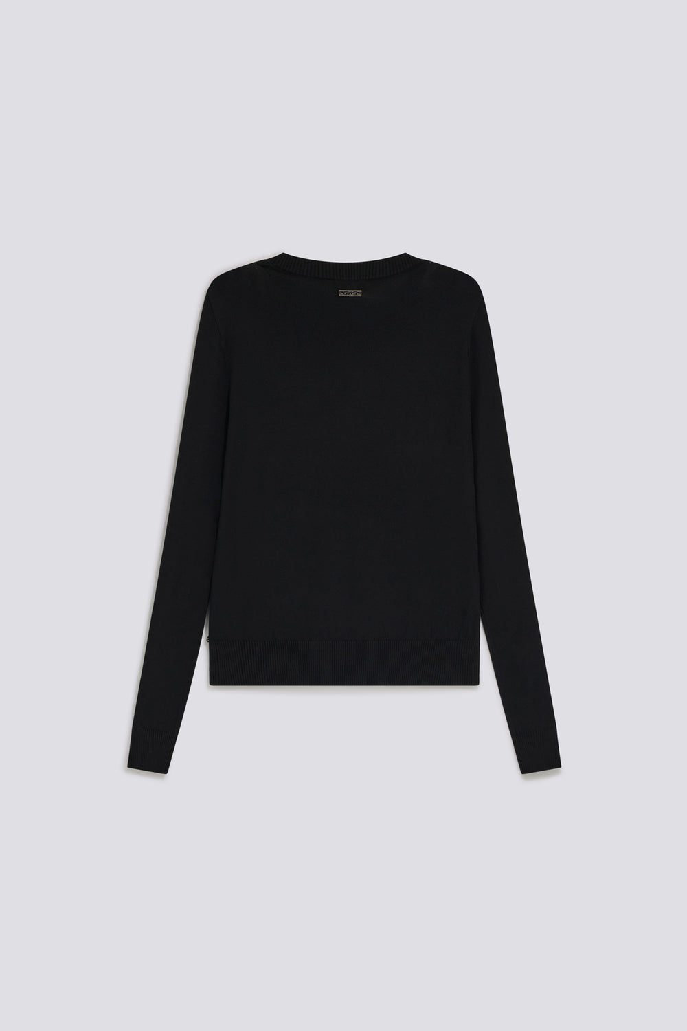 ROSITA ROUND 0200 - Maglia donna regular fit nera - secondary image