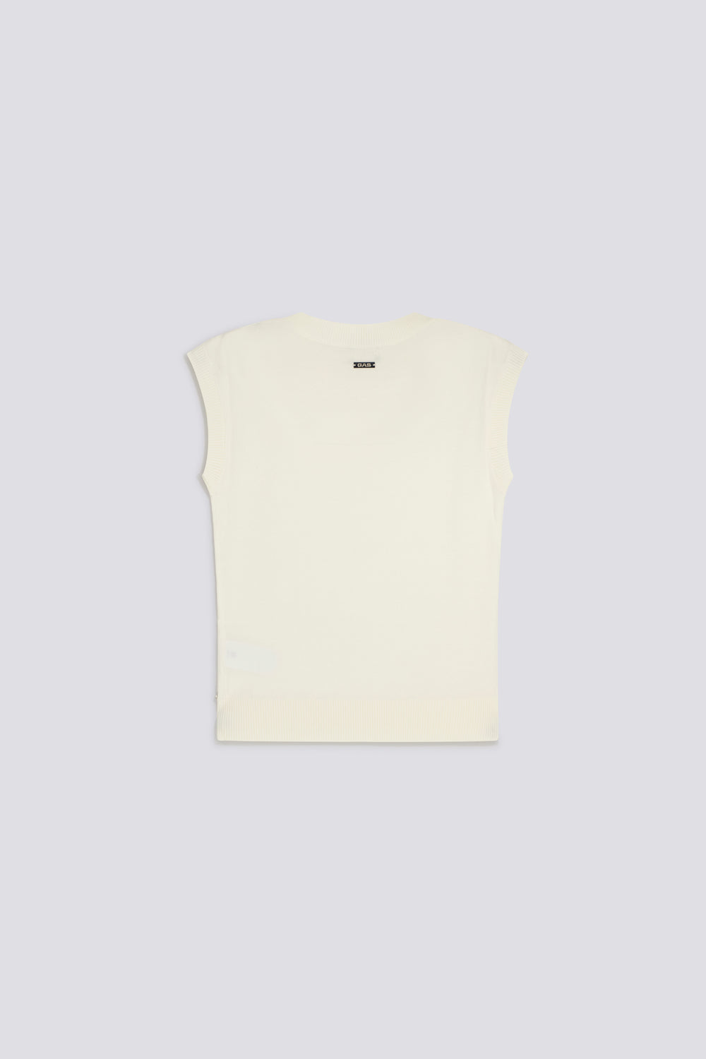 ROSITA TOP 1583 - Top mujer slim fit blanco - secondary image