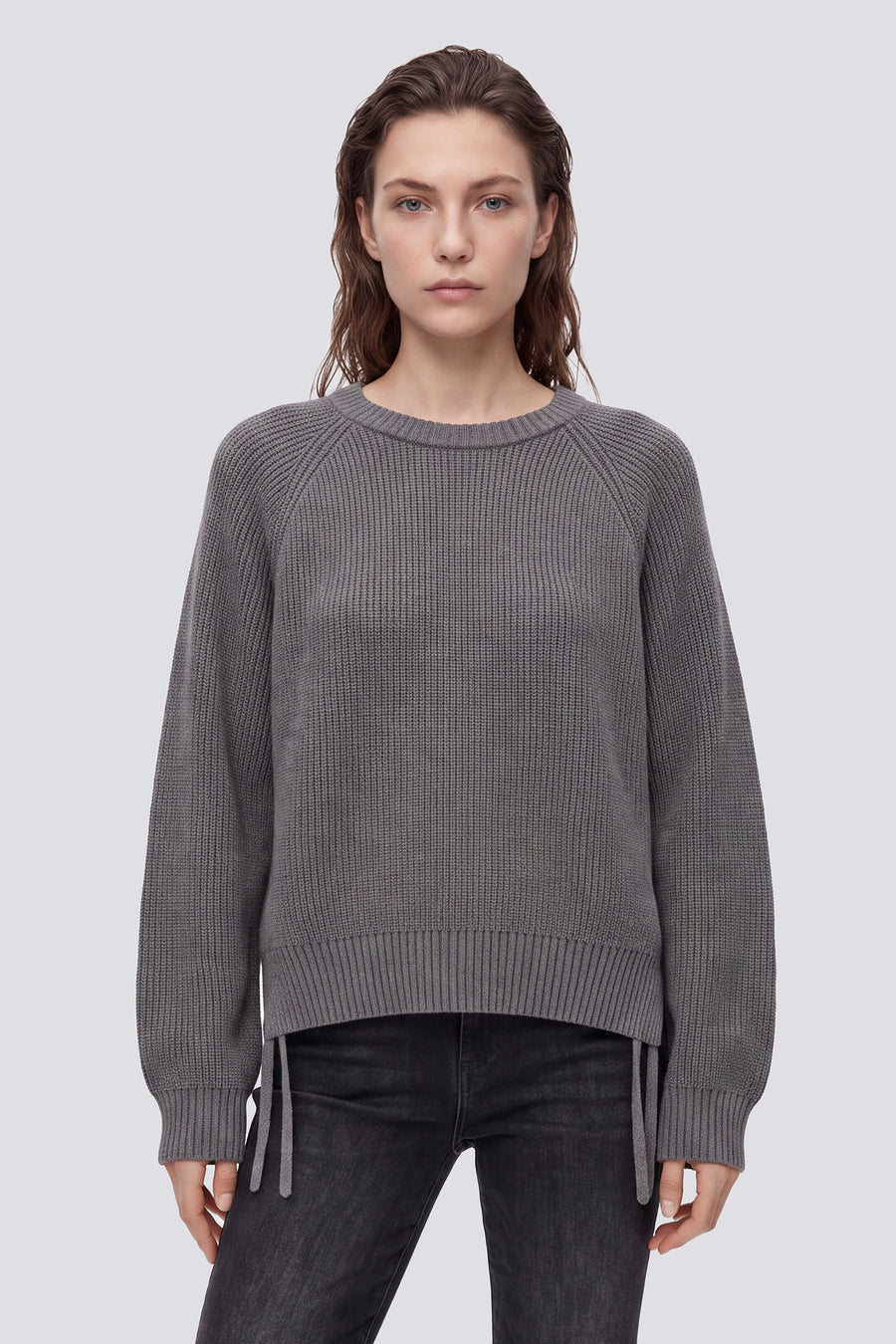 KATE BRAID 2937 - Women's regular fit gray sweater - main image
