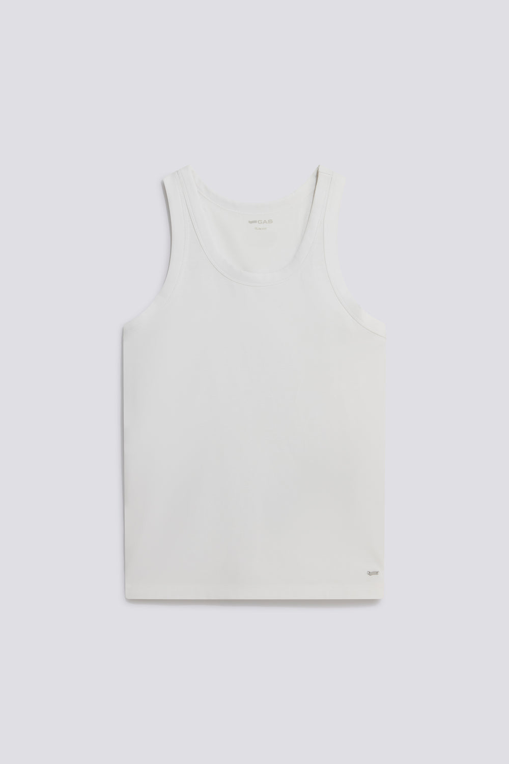 KARA TOP  LOGO 0001 - Damen Slim Fit Tanktop weiß - secondary image