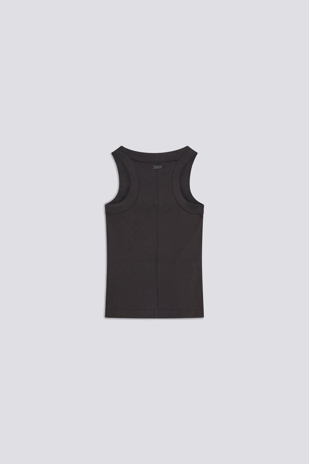 KARLA TOP 3929 - Women's slim fit dark gray tank top - secondary image