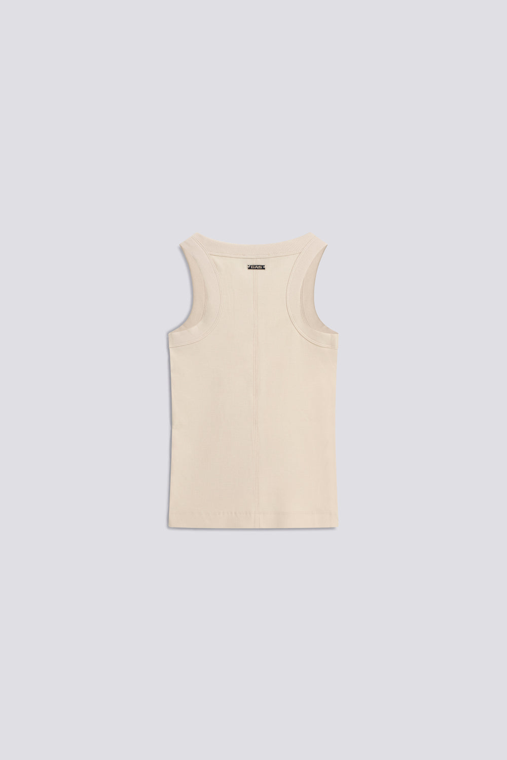 KARLA TOP 4875 - Women's white slim fit tank top - secondary image