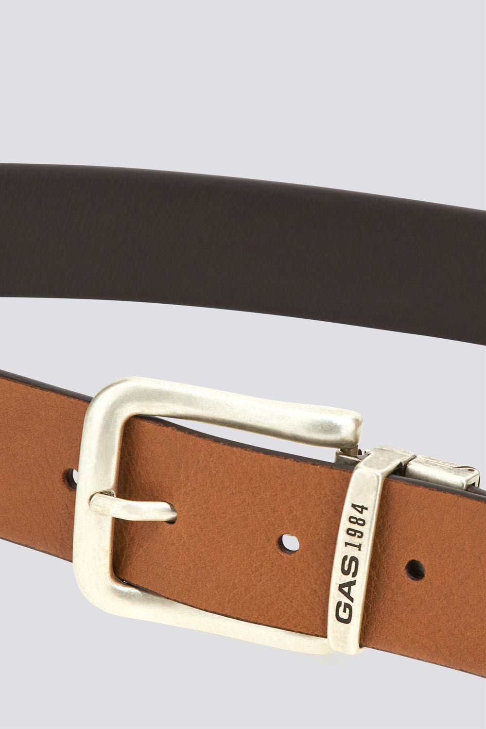 LAMBERT REV.BELT 0224 - Men's leather belt - secondary image