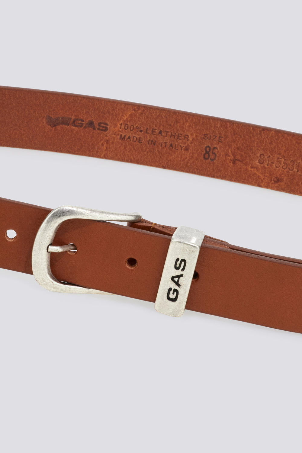 KELIN BELT 0224 - Women's brown leather belts - secondary image