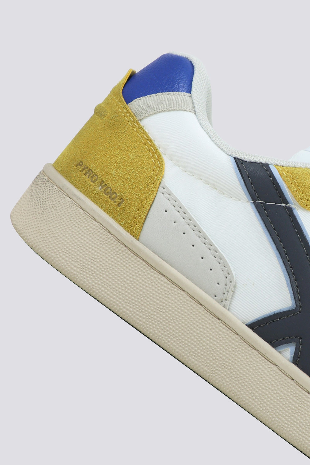 PYRO GS MIX - White/yellow men’s sneakers - secondary image